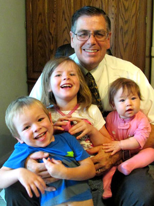 Papa Doc with some grandkids